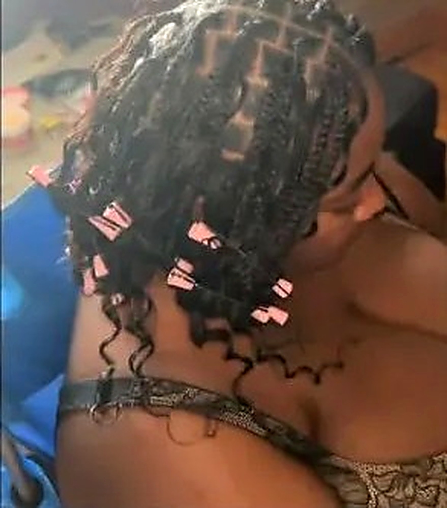 Fresh braid set wrapped on perm rods